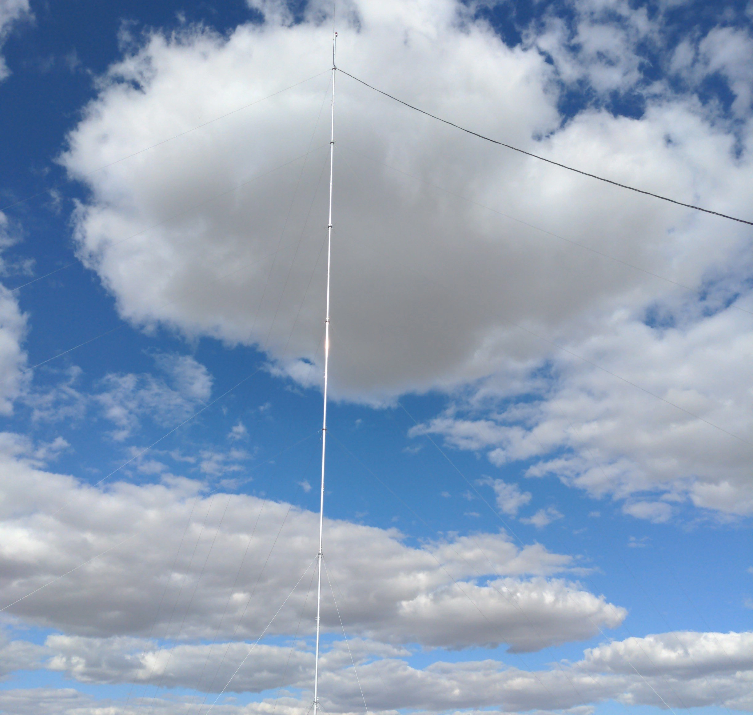 Мачта составная алюминиевая, Длина 30 метров - Диаметр 70 мм