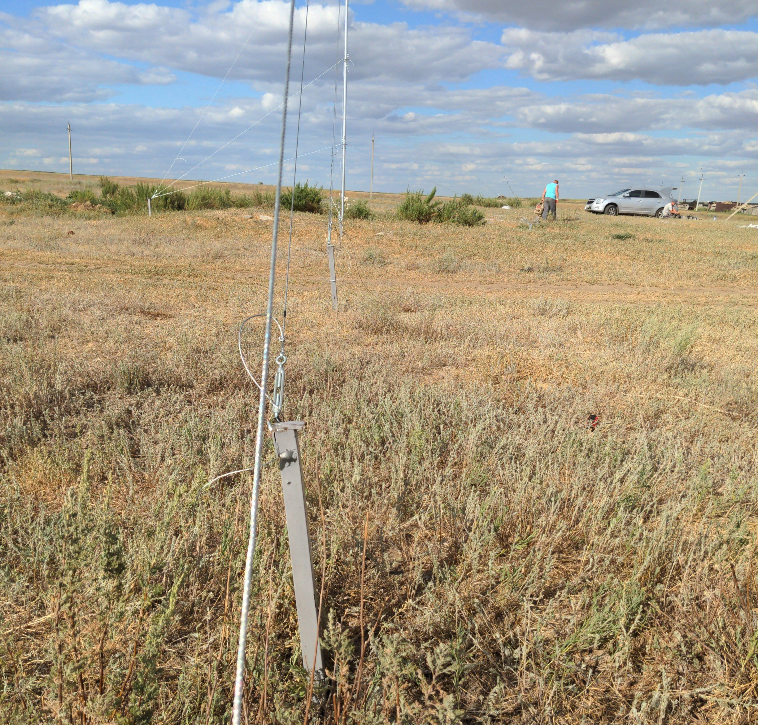 Мачта составная алюминиевая, Длина 30 метров - Диаметр 70 мм