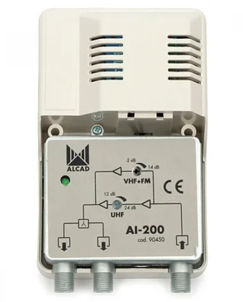 Купить Усилитель Alcad Al-200 1-12(14db),21-69(24db),220v