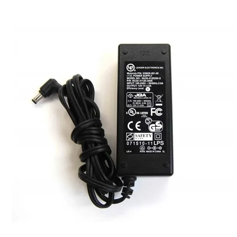 Блок питания 12V 12V/2.5A HQ (5.5*2.1) LEADER ELECTRONICS INC.