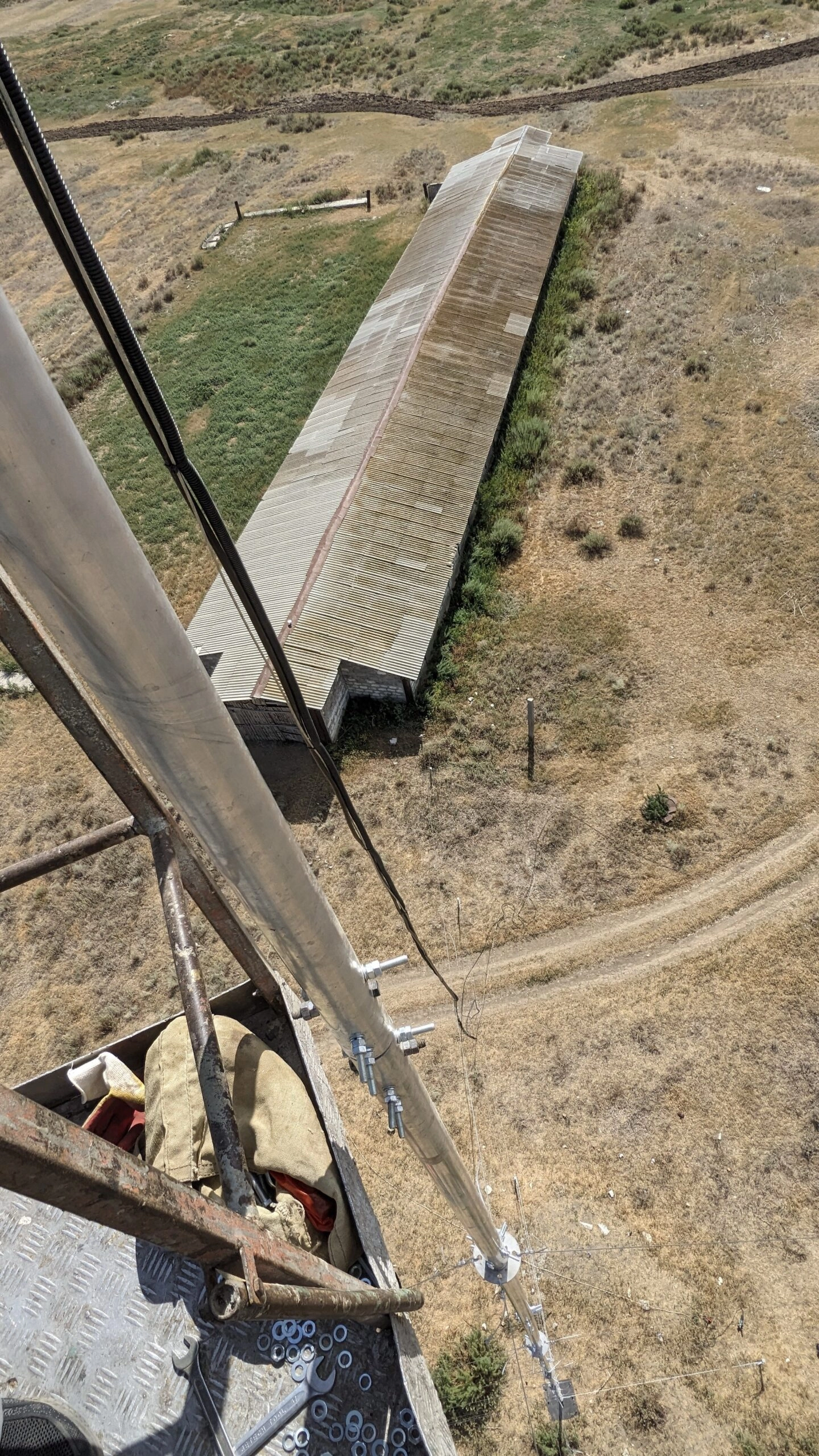 Мачта составная алюминиевая, Длина 30 метров - Диаметр 70 мм