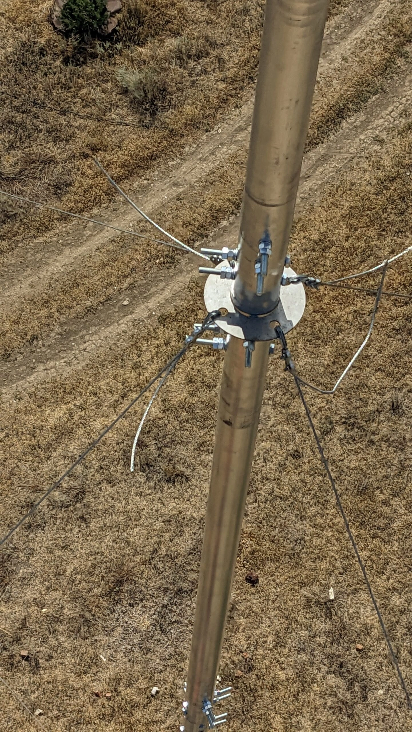 Мачта составная алюминиевая, Длина 30 метров - Диаметр 70 мм