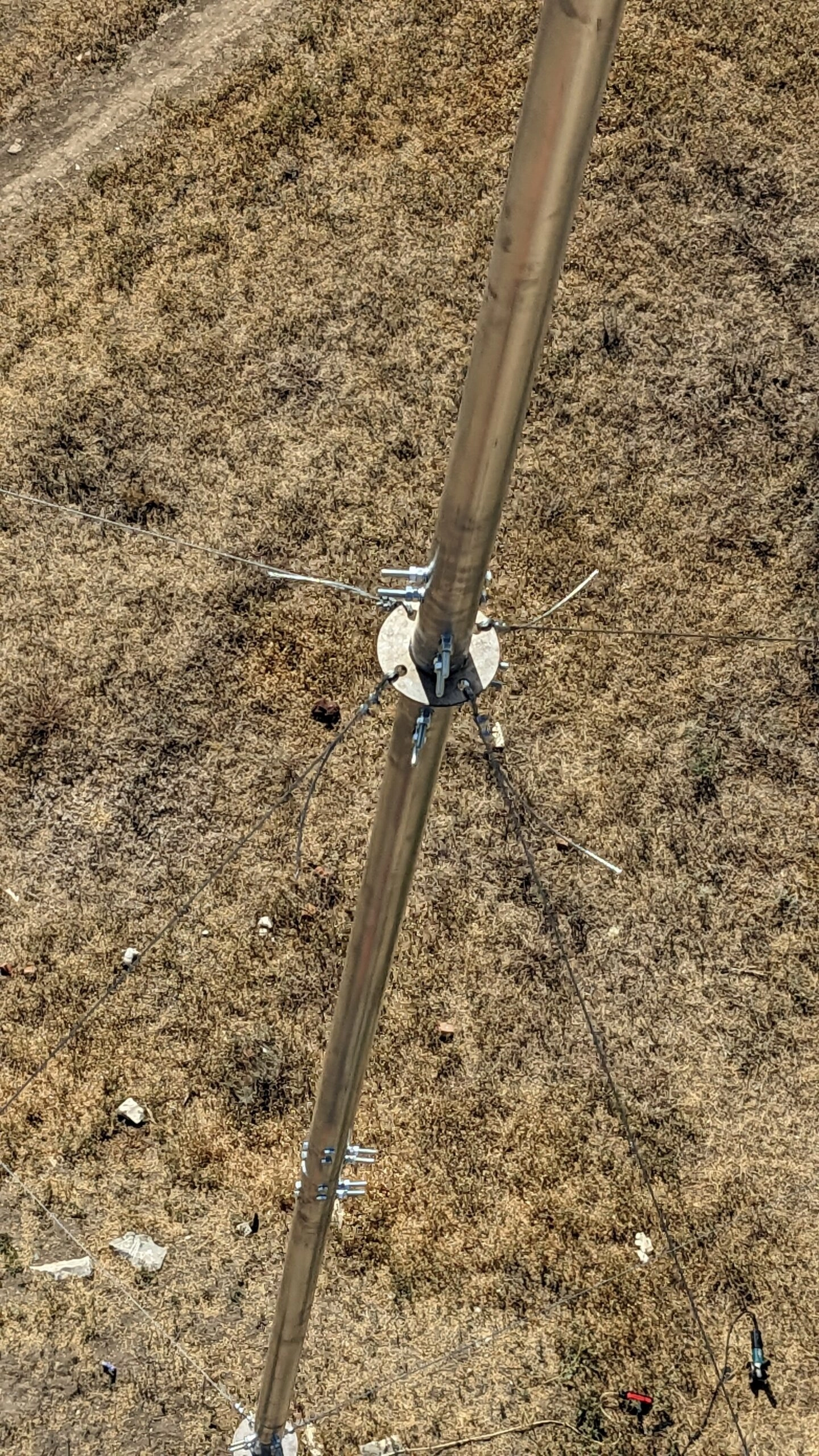 Мачта составная алюминиевая, Длина 30 метров - Диаметр 70 мм