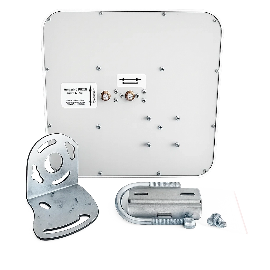 Панельная антенна для усиления ИНТЕРНЕТА STRONG MIMO 2х2 15 дБи Россия — изображение 2