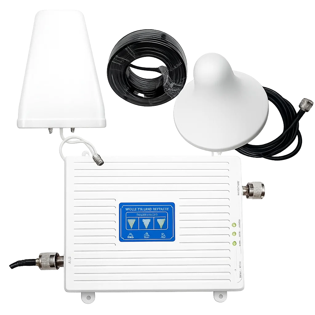 Комплект усиления сотового сигнала и интернета GSM 800-2600 STRONG Китай